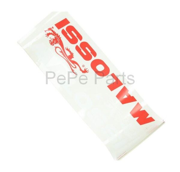 stickerset malossi groot 60x13.5 cm wit/rood 9916852x