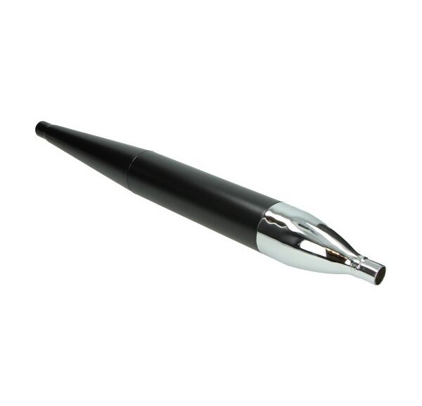 uitlaat jamarcol model sigaar (made in EU) o.a. 28mm zwart/chroom kreidler