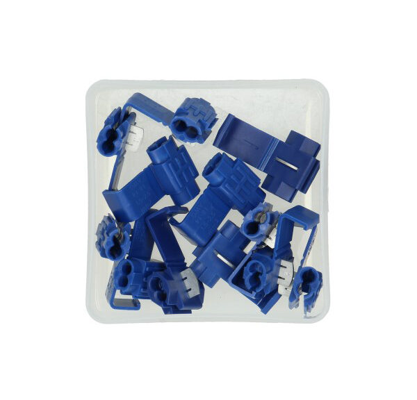 Kabel verbindingsstuk blauw
