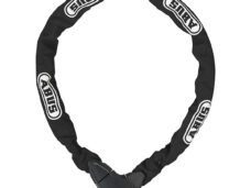 Kettingslot abus art 2-sterren vaste kop 110cm zwart