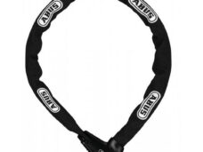 Kettingslot abus art 2-sterren Steel-O-Chain vaste kop 110cm zwart