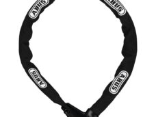 Kettingslot abus art 2-sterren Steel-O-Chain vaste kop 140cm zwart