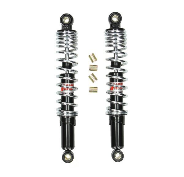 schokbrekerset yss pro-x serie dubbel hydraulisch 280mm zwart/chroom camino