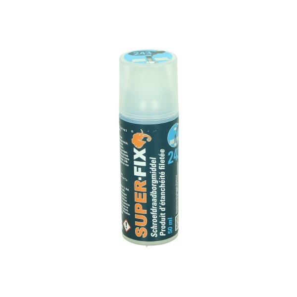 borgmiddel super-fix schroefdraad middenvast 243 50ml blauw 1604004