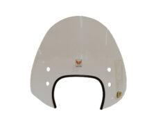 Windscherm isotta met bevestigingsset laag smoke Scomadi TL-50