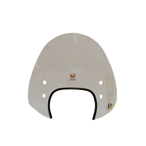 Windscherm isotta met bevestigingsset laag smoke Scomadi TL-50