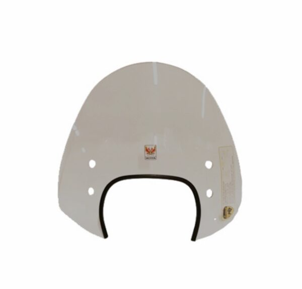 windscherm isotta met bevestigingsset laag smoke Scomadi TL-50