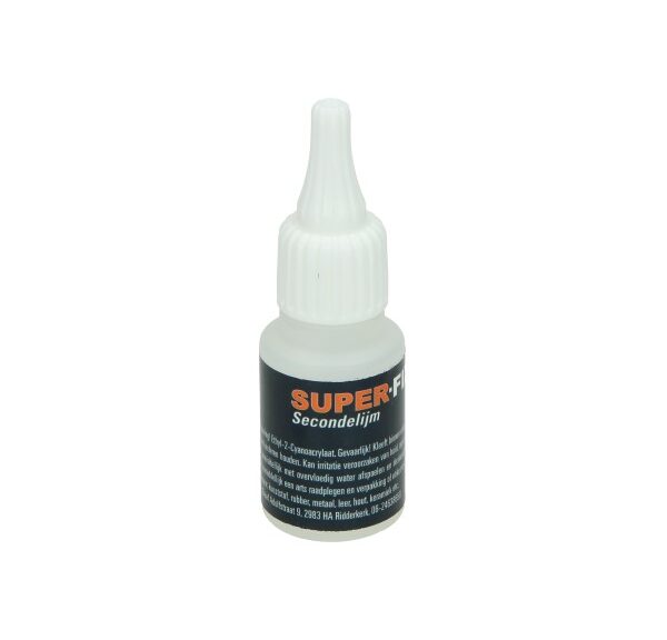 Secondelijm super-fix 20mL transparant