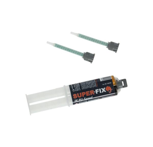 Speed lijm super-fix 2-componenten 25ml zwart