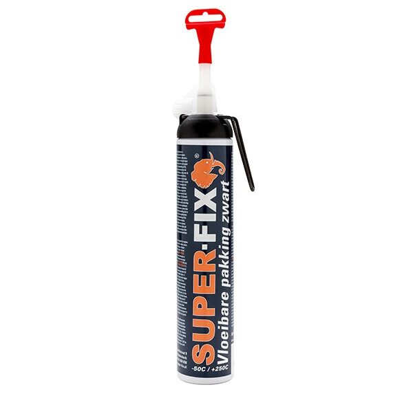 pakking super-fix vloeibaar 200mL zwart 1610001