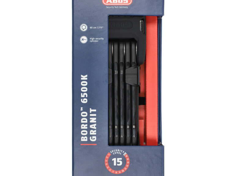 Vouwslot Abus Art 2-sterren + Bordo Granit X-plus 85cm Fatbike 6500/85
