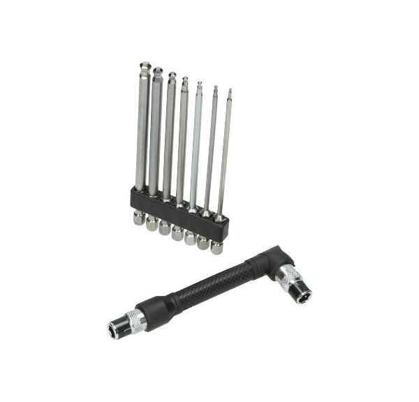 gereedschap inbus set bolkop 1.5 t/m 6 8-delig