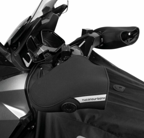 handmofset tucano neoprene maxiscooters zwart motorfiets