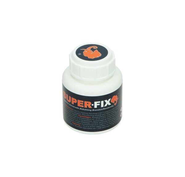 Afdichting super-fix vloeibaar universeel brandstofbestendig 80ml rood