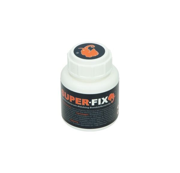 afdichting super-fix vloeibaar universeel brandstofbestendig 80ml rood 1610003