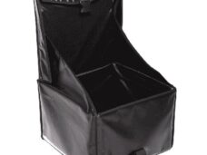 pizzakoffer universeel bovenlader fiets/scooter/bromfiets zwart 60l