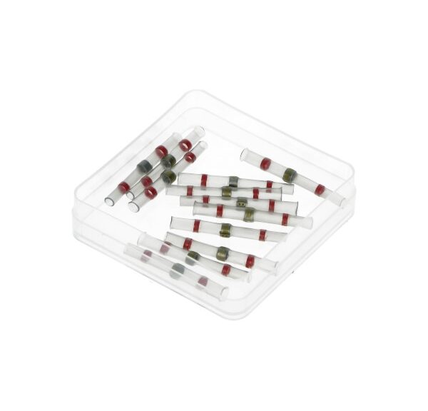 Verbindingsstuk kabel + tin rood