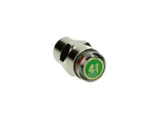 Ventieldop spanningsmeter aflezer 4.1 bar per stuk bromfiets