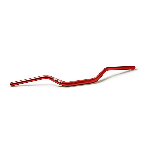 Stuur Yasuni aluminium supermotard pro race 28.6mm rood