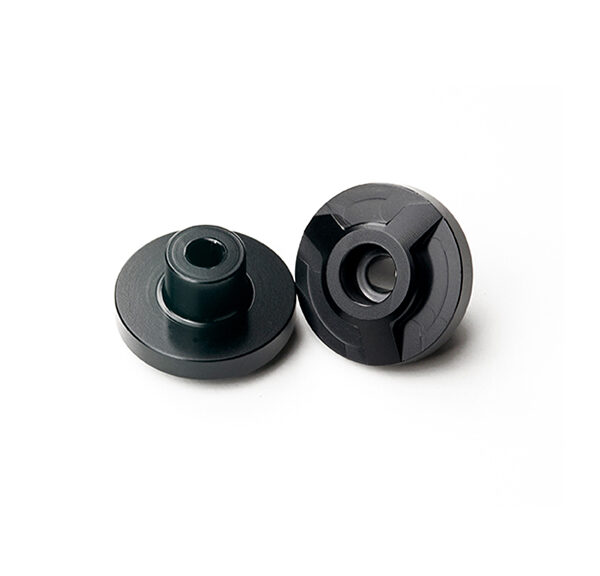 Stuurbalansgewicht Yasuni set aluminium cnc pro race 22.2mm zwart