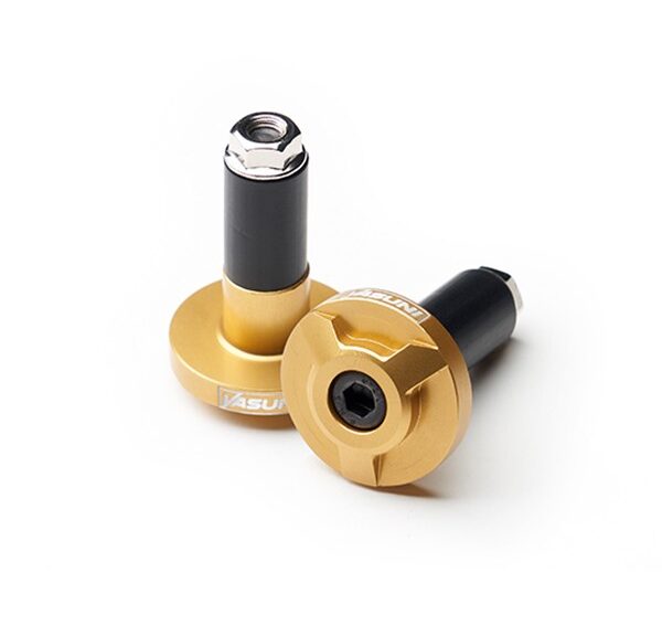 stuurbalansgewicht yasuni set aluminium cnc pro race 22.2mm goud=op=op
