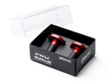 Stuurbalansgewicht Yasuni set aluminium cnc pro race 28.6mm rood