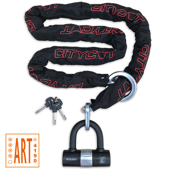 Kettingslot Citycat + U-beugel art 4-sterren loop