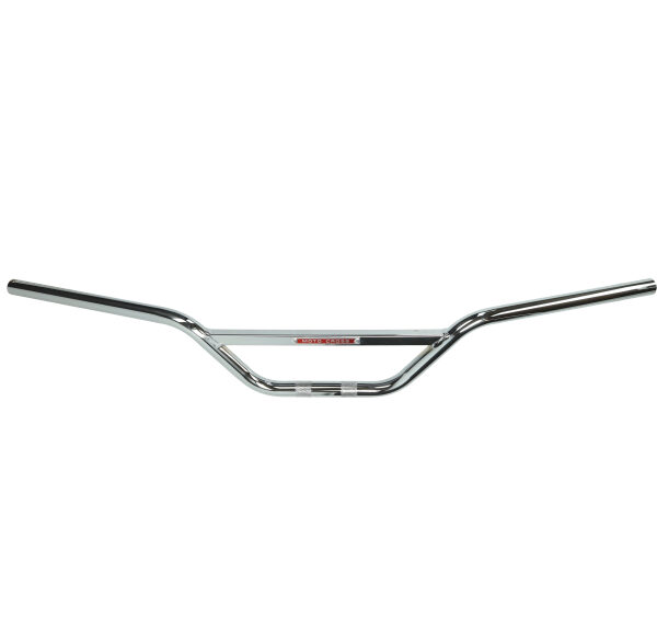 Stuur model motocross vierkante spijl 22mm chroom bromfiets