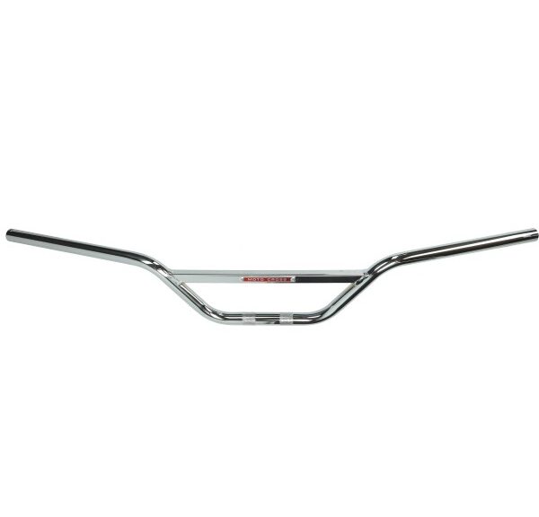 stuur model motocross vierkante spijl (made in EU) 22mm chroom bromfiets