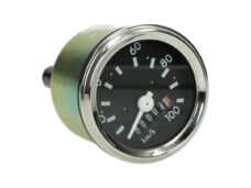 Km tellerklok 100km/u chroom ring — geschikt voor Honda 60mm Camino