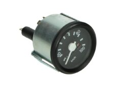 Km tellerklok 100km/u zwarte rand — geschikt voor Honda 60mm Camino