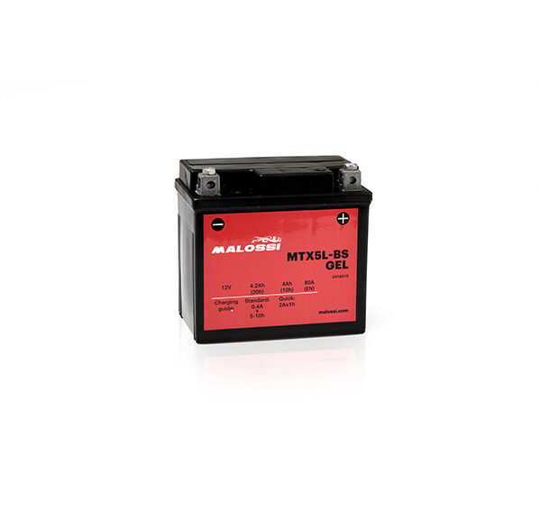 Malossi MTX5L-BS gel battery