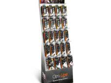 Winkeldisplay optiline groot incl. Optiline producten (zie info)