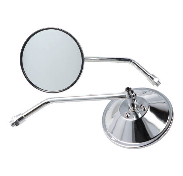 Spiegel DMP rond 100mm verstelbaar 10mm chroom universeel