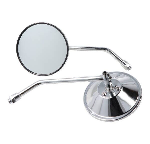 spiegel DMP rond 100mm verstelbaar 10mm chroom universeel