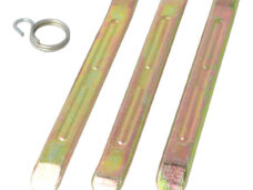 Bandafnemer set carbonium 205mm 3 stuks universeel