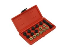 gereedschap DMP reparatieset bougiegat (D) 12mm 17-delig universeel