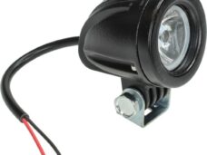 verstraler DMP led 12v .+ bev. set zwart universeel