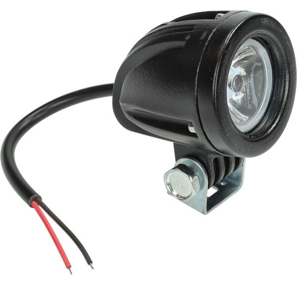 verstraler DMP led 12v .+ bev. set zwart universeel