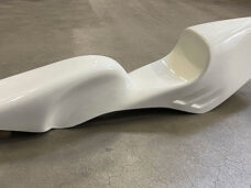 Polyester tank/zit combinatie race — geschikt voor Puch Maxi