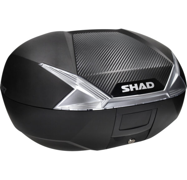 Topkoffer shad + montageplaat sh47 47L zwart