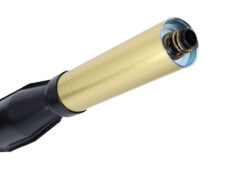 Uitlaat Jamarcol Cross Met Beugel Fuego (expansie) 32mm Zwart/goud Bromfiets