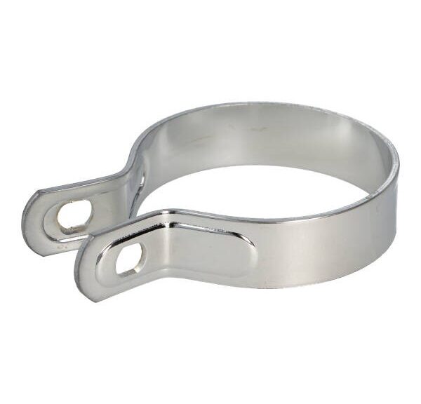 uitlaatklem (made in EU) 65mm chroom