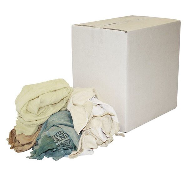 werkplaats poetsdoek bonte badstof tricot 5kg