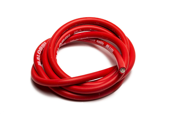 Bougie Malossi kabel universeel 50cm - 7mm rood