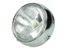 Koplamp guia rond 14.5cm chroom universeel