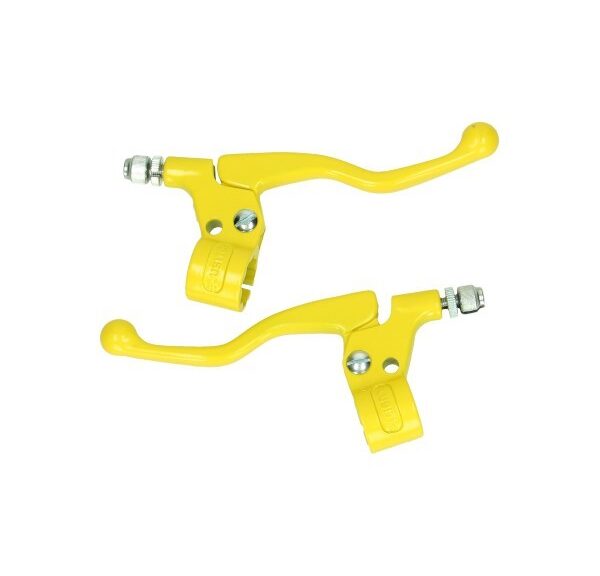 hendel lusito set kort (made in EU) geel bromfiets