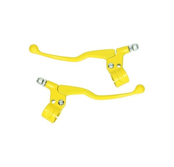 hendel lusito set lang (made in EU) geel bromfiets