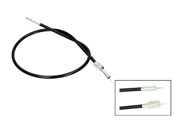 Kilometertellerkabel vdo/vdo 65cm zwart
