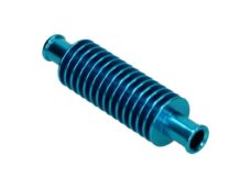 Radiateurslang DMP koelpijp aluminium blauw scooter